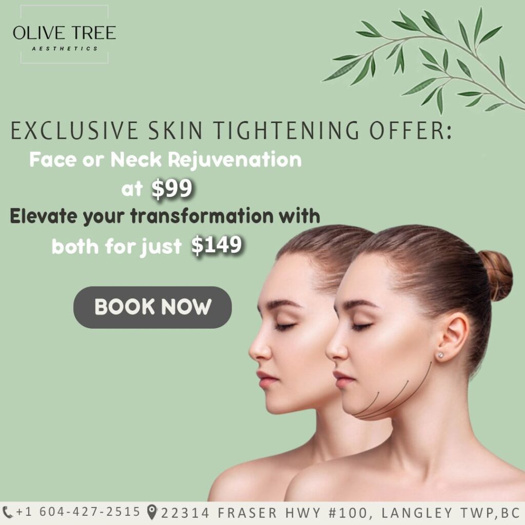Exclusive skin-tightening offer from Olive Tree Aesthetics